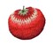 1 inch - Red Tomato - Garden, Fruit, Food, Embroidered, Iron on Patch